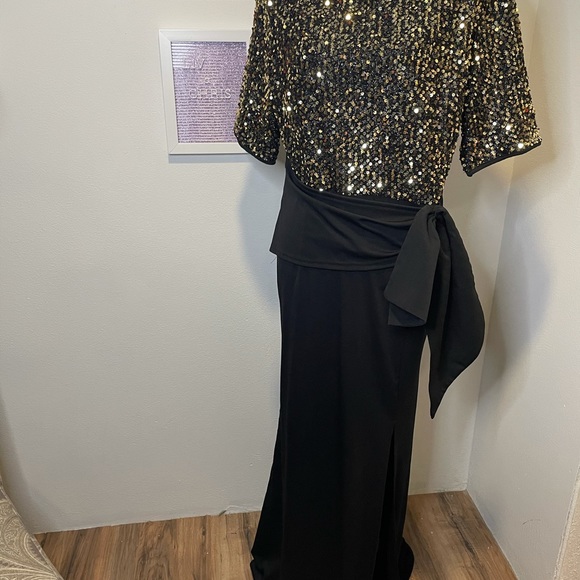 Shein maxi dress with sequin top 2x nwot - Picture 9 of 11